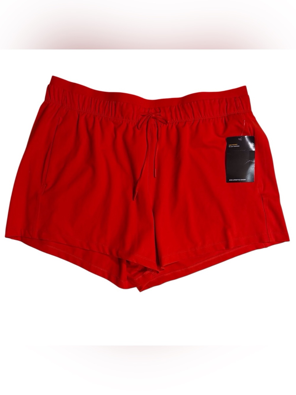 Avia Lifestyle Jogger Shorts Red/orange Women’s Size XXL NEW